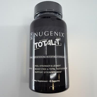 NUGENIX TOTAL T 5 PACK Testosterone Booster for Men, Energy, Endurance NEW - Thumbnail 3