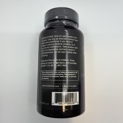 5 PACK Nugenix T Boost Testosterone Booster Supplement 180 Capsules NEW SEALED - Thumbnail 3
