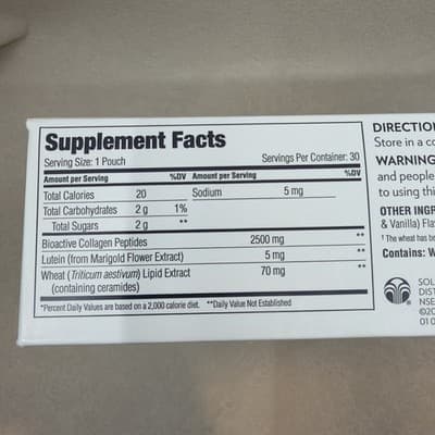 Nu Skin BEAUTY FOCUS COLLAGEN Peach Hydration+Elasticity Expires 04/2026 - Thumbnail 6
