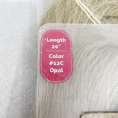 Hotheads Tape-In Extensions LUSH Originals 20” #12C Light Golden Blonde (Opal) - Thumbnail 2