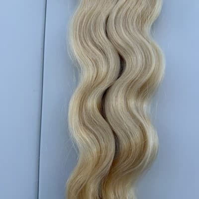 2x Glam Seamless 20” Body Wave Tape in Hair Extensions Light Golden Blonde #22 - Thumbnail 4