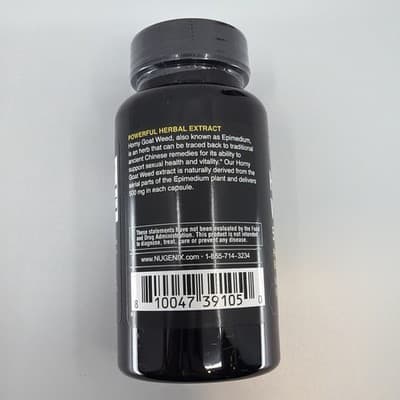 2 - PACK Nugenix Horny Goat Weed 500 mg - 30 Capsules EXP 03/2027 - Thumbnail 3