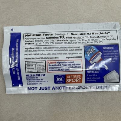 The Right Stuff electrolyte drink concentrate 15 Pouches Orange Tangerine NEW - Thumbnail 3