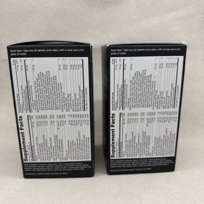 Nugenix 2 PACK Men's Daily T- Multivitamin 120 Tablets 60 Servings New Sealed - Thumbnail 2