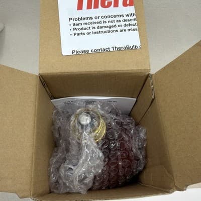 TheraBulb 150W Near Infrared Red Light Heat Bulb Zero EMF 120V NEW - Thumbnail 4