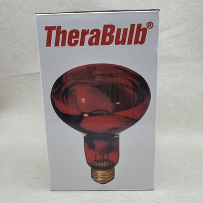 TheraBulb 150W Near Infrared Red Light Heat Bulb Zero EMF 120V NEW - Thumbnail 2