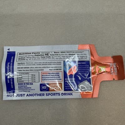 The Right Stuff Electrolyte Drink Mix Hydration Berry Blast NEW Sealed Exp 2028 - Thumbnail 3