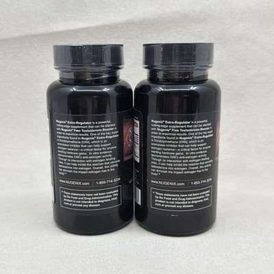 Nugenix 2 PACK Estro-Regulator Powerful Anti-Aromatase Modulator 60 Capsules NEW - Thumbnail 3