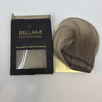 Bellami Flex Weft 20” PEARL BLONDE #8C/88 New Uncut 32” Spine 120g Remy Human - Thumbnail 4