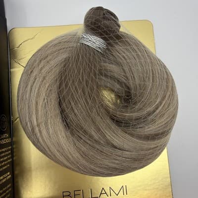 Bellami Infinity Weft 22” PEARL BLONDE #8C/88 Hybrid Blend New Sealed Weft - Thumbnail 4