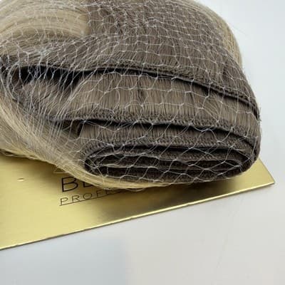 Bellami Flex Weft 20” PEARL BLONDE #8C/88 New Uncut 32” Spine 120g Remy Human - Thumbnail 5