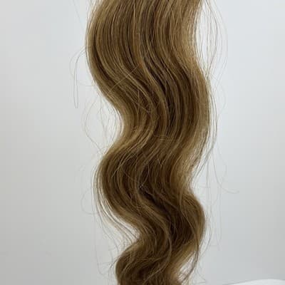 Glam Seamless 20” Body Wave Tape in Hair Extensions Rooted Honey Brown #8 NEW - Thumbnail 7