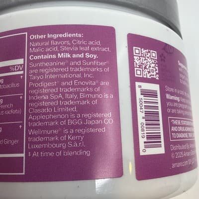 4 PACK Amare Kids Fundamentals Gut-Brain Axis Nutrition NEW SEALED EXP 06/26 - Thumbnail 4