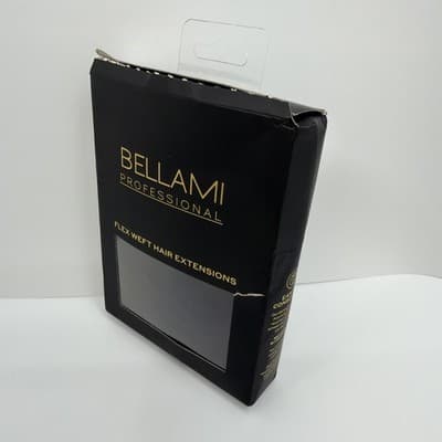 Bellami Professional Straight Flex Weft 16” Dark Brown #2 New Open Box 120g - Thumbnail 4