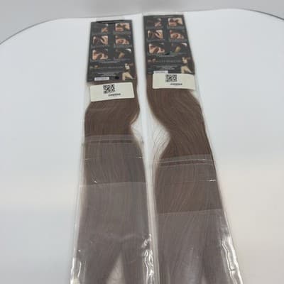 HOTHEADS 2 PACK Ultimates Tape In Extensions 18-20” #30 Light Red Brown NEW - Thumbnail 6