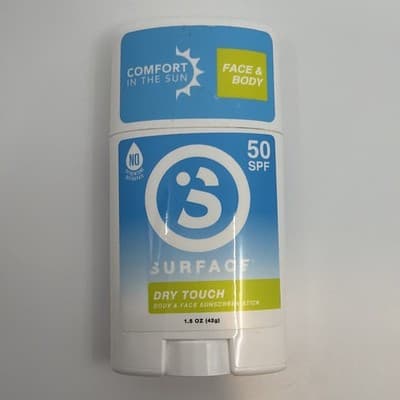 3 PACK SURFACE Dry Touch Body Stick SPF50 1.5oz Each New Sealed Sticks 4.5oz - Thumbnail 2