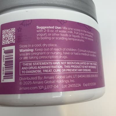 4 PACK Amare Kids Fundamentals Gut-Brain Axis Nutrition NEW SEALED EXP 06/26 - Thumbnail 5