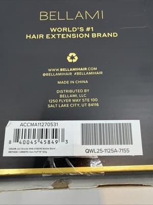 Bellami Halo Pro Hair Extension 14” Ash Bronde MB-21/60/16 120 Gr New Open Box - Thumbnail 10