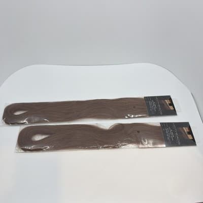 HOTHEADS 2 PACK Ultimates Tape In Extensions 18-20” #30 Light Red Brown NEW - Thumbnail 2