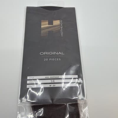 HOTHEADS Hair Extensions Original Tape In 18-20” 34 Deep Violet Red 20 Pieces - Thumbnail 7
