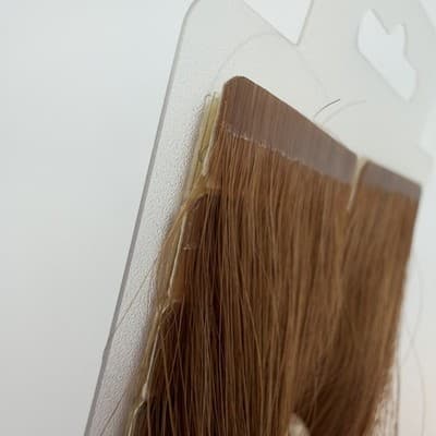 HOTHEADS Hair Extensions Original Tape In 22-24” 130 (Copper Red) 20 Pieces NEW - Thumbnail 5