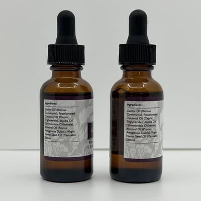 VITALITY EXTRACTS LASH ENVY 2 Pack Pure Essential Oil Blend Dropper Top NEW - Thumbnail 3