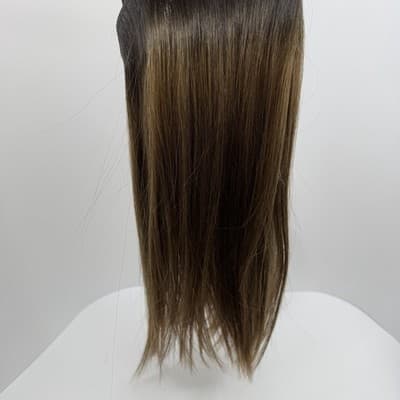 Bellami Flex Weft 16” Off Black Mocha Crème 3 SECTIONS READ DESCRIPTION! - Thumbnail 8