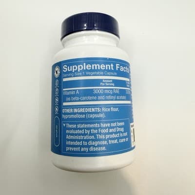 3 PACK The Vitamin Shoppe Vitamin A Eye Health Immune Support 10,000 IU NEW - Thumbnail 2