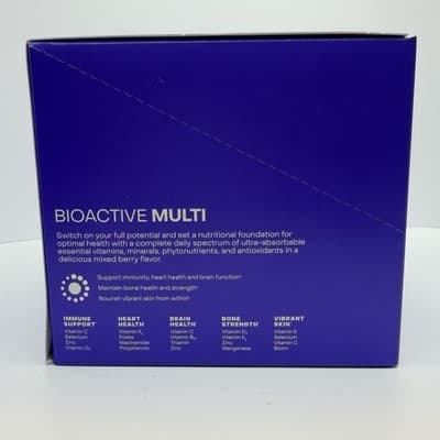 HealthyCell 2 PACK Multi Liquid Multivitamin Mixed Berry 60 Packets BB 02/28 NEW - Thumbnail 5