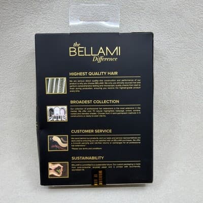 Bellami Professional K Tip Hair Extensions 16” Chocolate Mahogany Sombre NEW 25g - Thumbnail 3