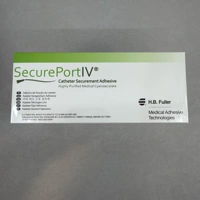 SecurePortIV Catheter Adhesive H.B. Fuller SP-015V50 50 Vials SEALED EXP 10/26 - Thumbnail 2
