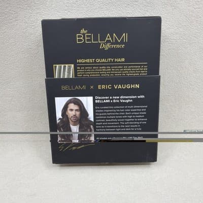 Bellami Professional K Tip Hair Extensions 16” Cookie Dough Piano NEW SEALED 25g - Thumbnail 3
