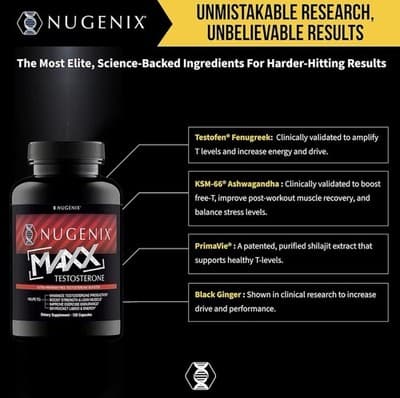 2 PACK Nugenix Total-T Maxx - Maximum Total Testosterone Booster for Men NEW - Thumbnail 6