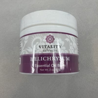 Vitality Extracts 2 PACK HELICHRYSUM Essential Oil BALM - 2 oz / 57g - SEALED! - Thumbnail 4