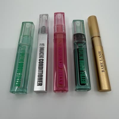 Babe Original Set Lash Brow Filler Plumping Lip Jelly All New And Sealed Bottles - Thumbnail 2