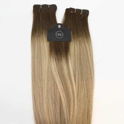 Donna Bella Hybrid Weft Extension Full Pack 18” 5N-7N/9N Rooted New Remy - Thumbnail 5