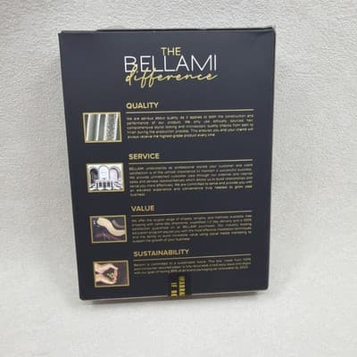 Bellami Professional K Tip Hair Extensions 16” Coconut Brûlée Piano NEW 25g - Thumbnail 3