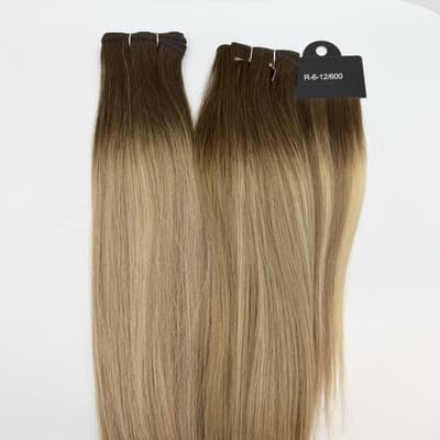 Donna Bella Hybrid Weft Extension Full Pack 18” 5N-7N/9N Rooted New Remy - Thumbnail 4