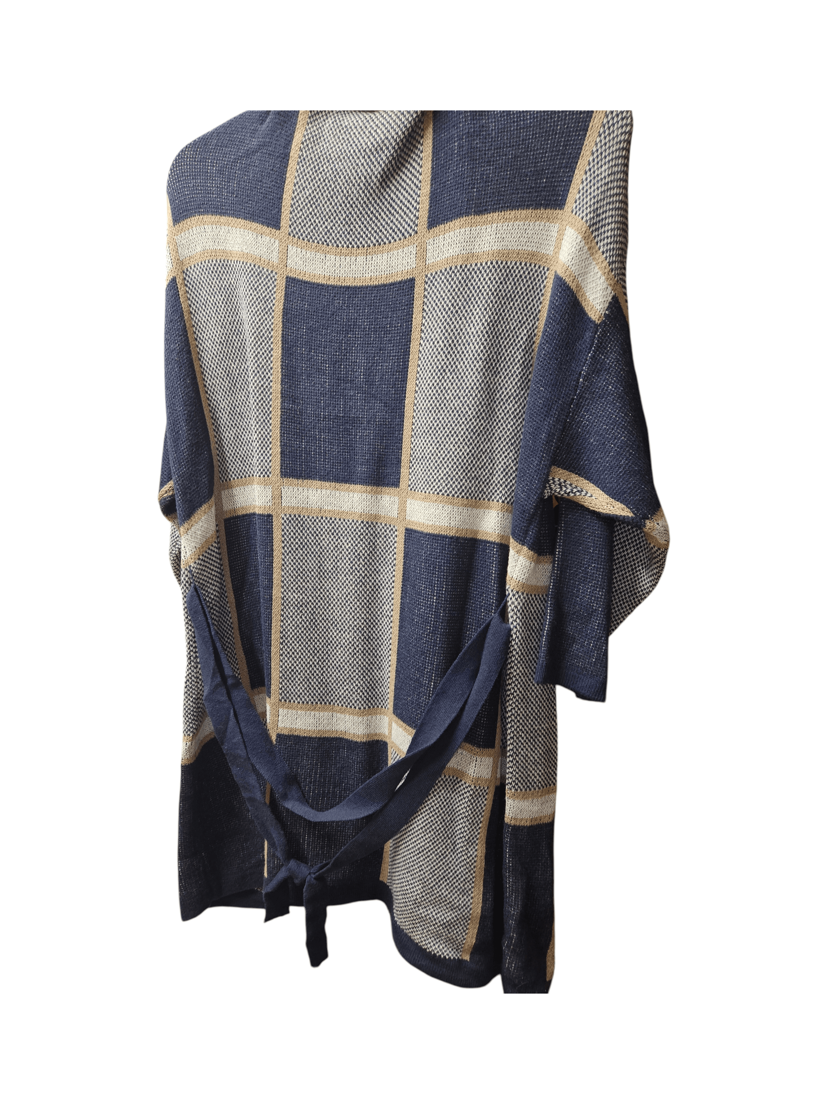 Women's Long Sleeve Open Front Cardigan Sweater - Thumbnail 3