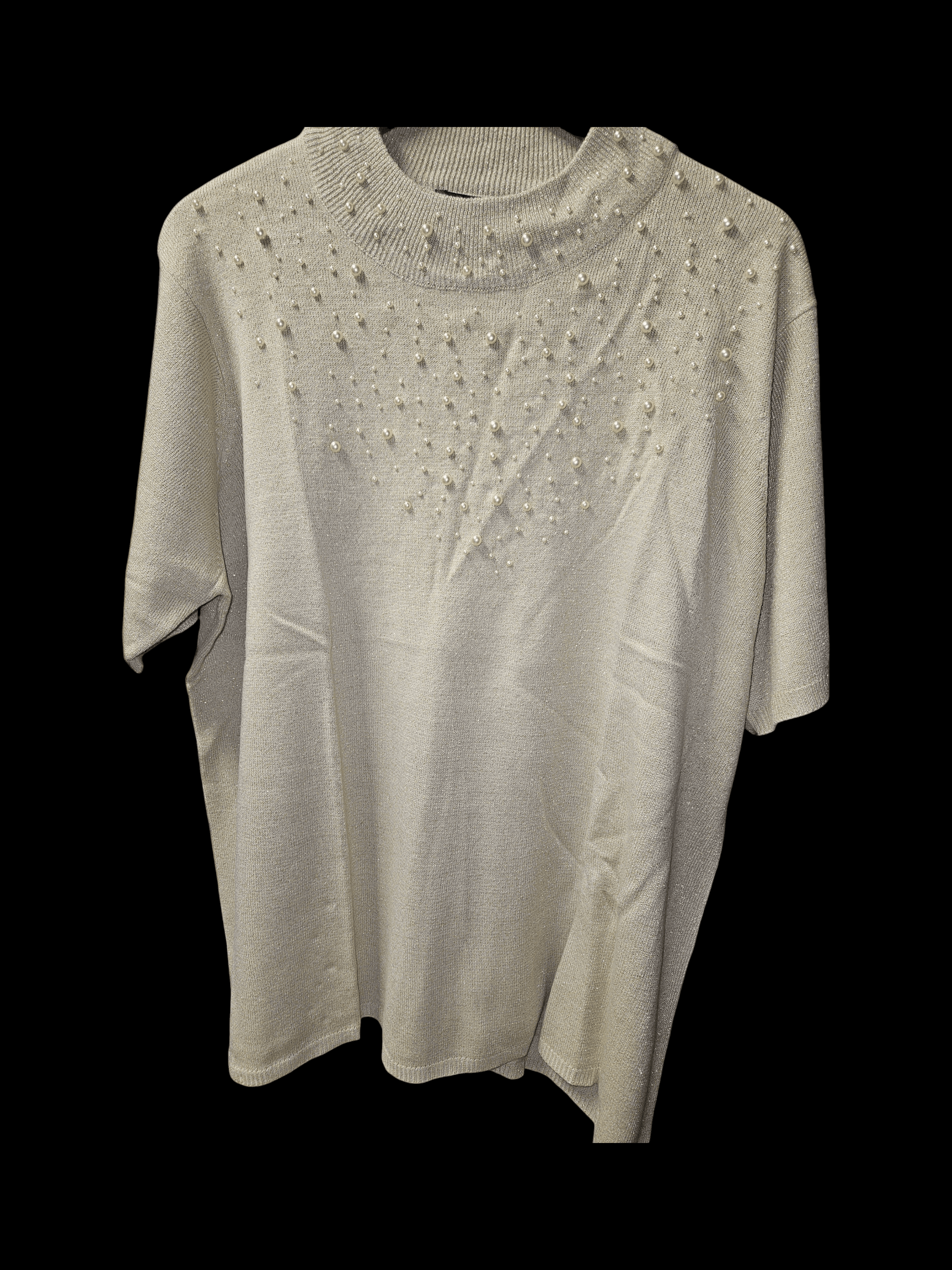Susan Graver Embellished Cardigan Sweater 2X - Thumbnail 3