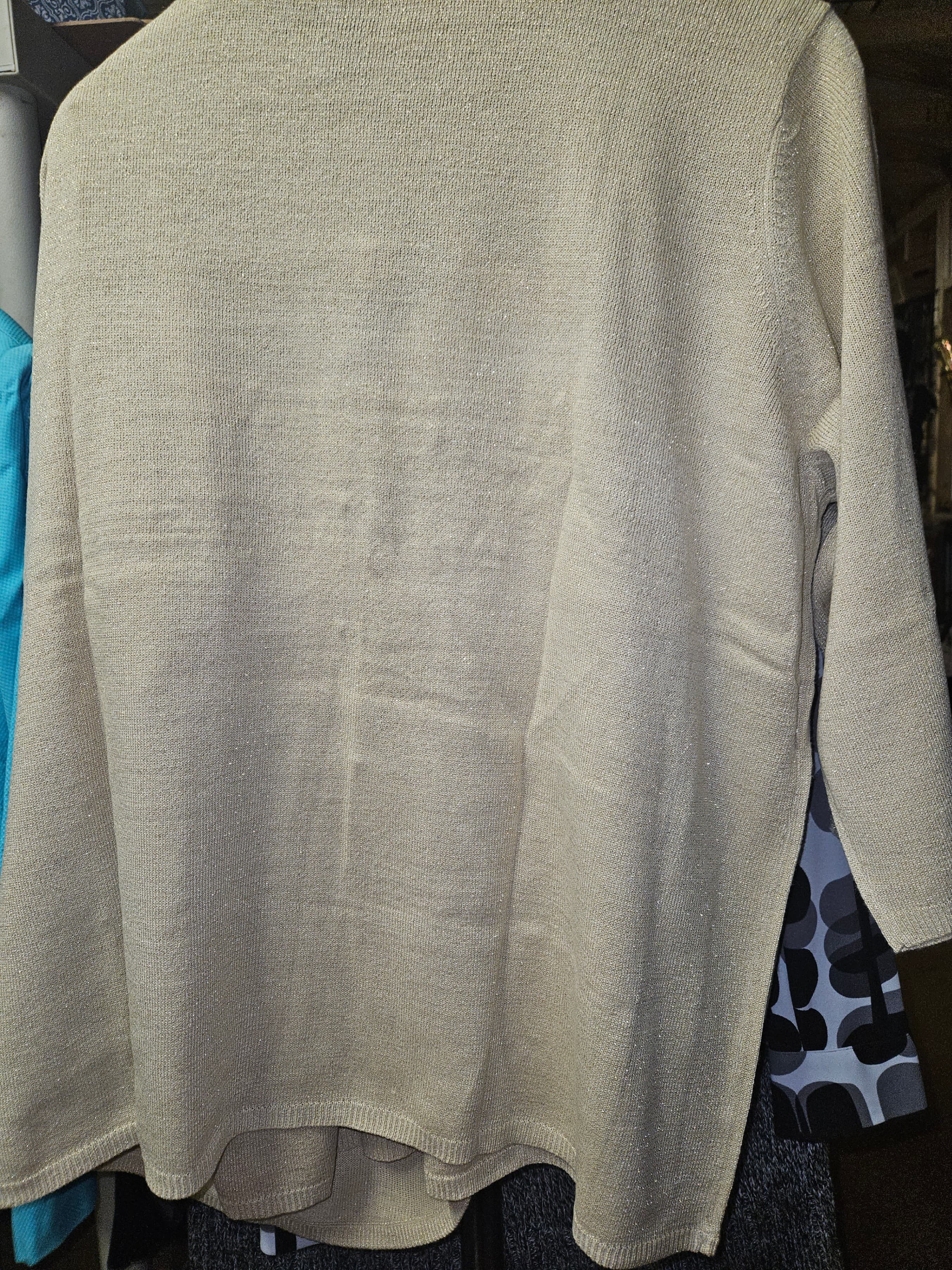 Susan Graver Embellished Cardigan Sweater 2X - Thumbnail 4
