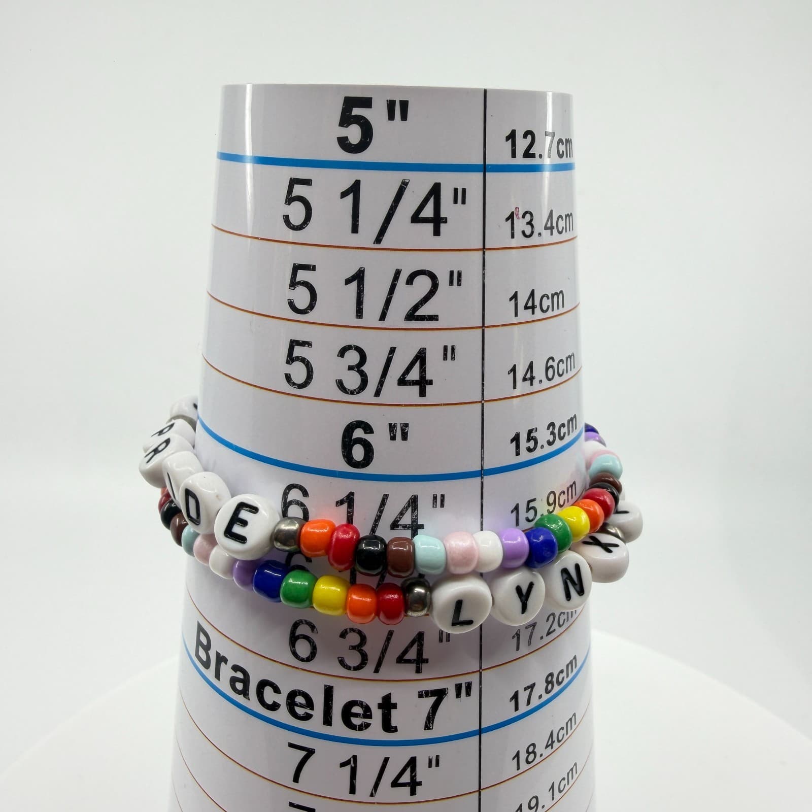 Rainbow Pride Beaded Bracelet Set Y2K Festival Statement Gift LYNX PRIDE Classic - Thumbnail 10