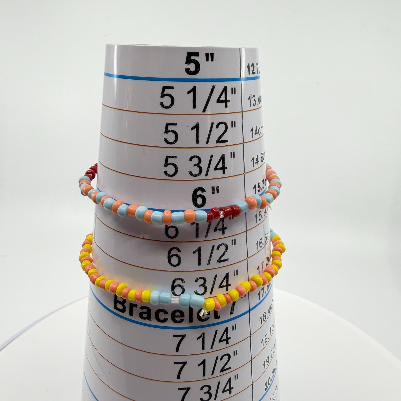 Boho Pastel Seed Bead Anklet Set Layering Festival Beach Summer Jewelry Gift - Thumbnail 8