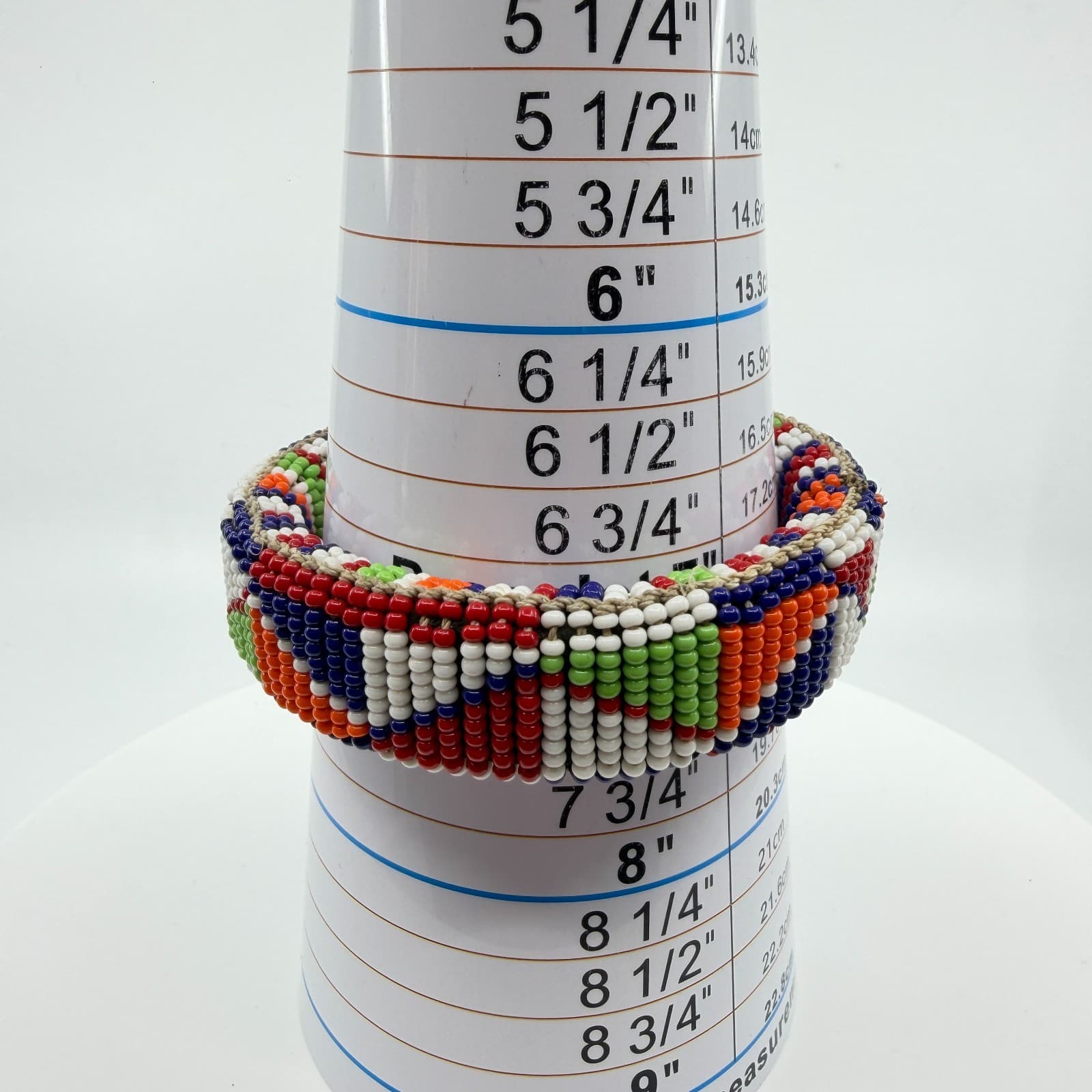 Boho Colorful Seed Bead Chunky Bangle Cuff Bracelet Festival Gift Statement - Thumbnail 7