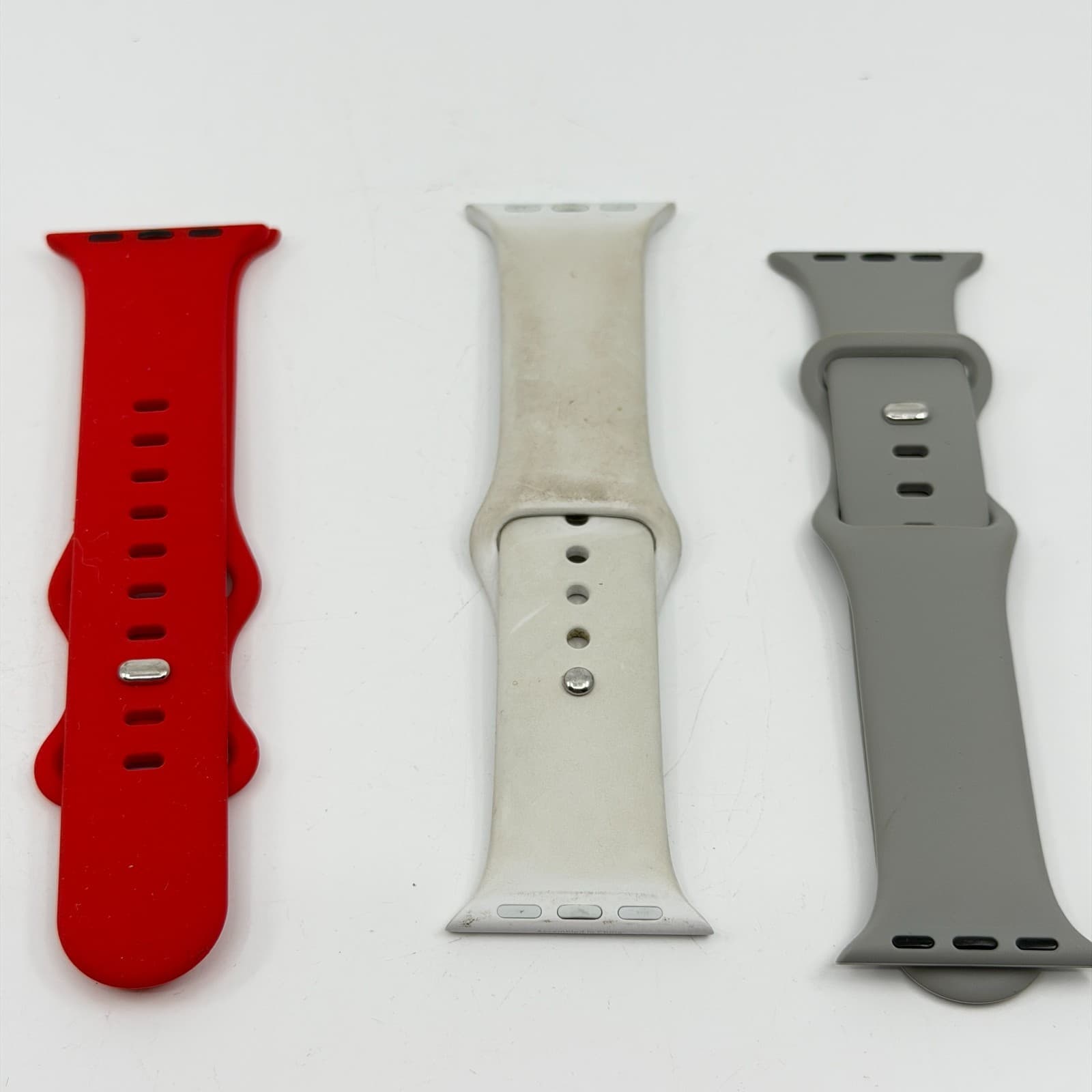 Lot of 6 Replacement Watch Bands Silicone & Sport Straps Colorful Mixed Bundle - Thumbnail 4