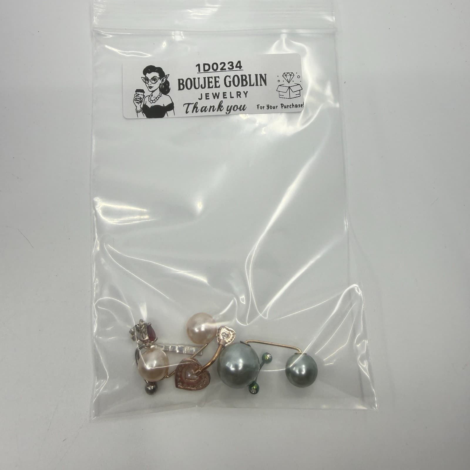 Lot of 5 Trendy Belly Button Rings Statement Dangle Aesthetic Navel Piercings - Thumbnail 7