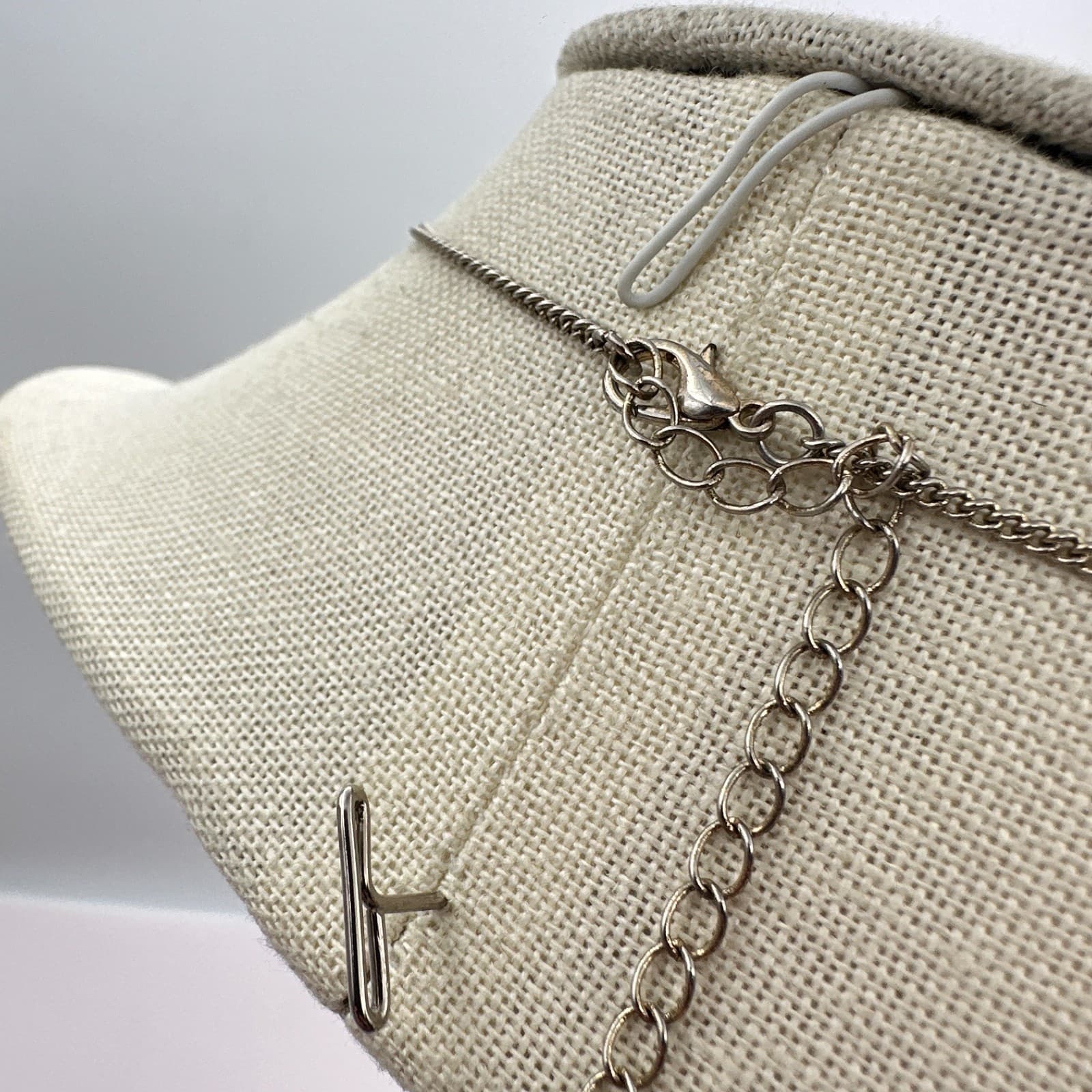 Vintage Y2K Gold Tone Beaded Owl Wings Pendant Necklace Boho Women's Jewelry 90s - Thumbnail 8
