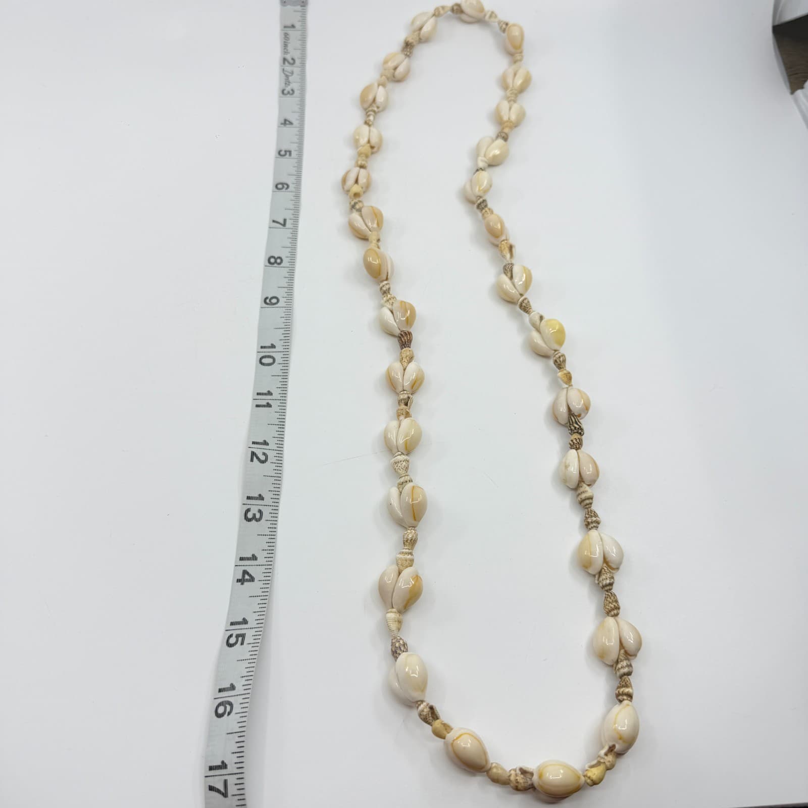 Boho Cowrie Shell Strand Necklace Beachy Statement Coastal Festival Gift Classic - Thumbnail 10
