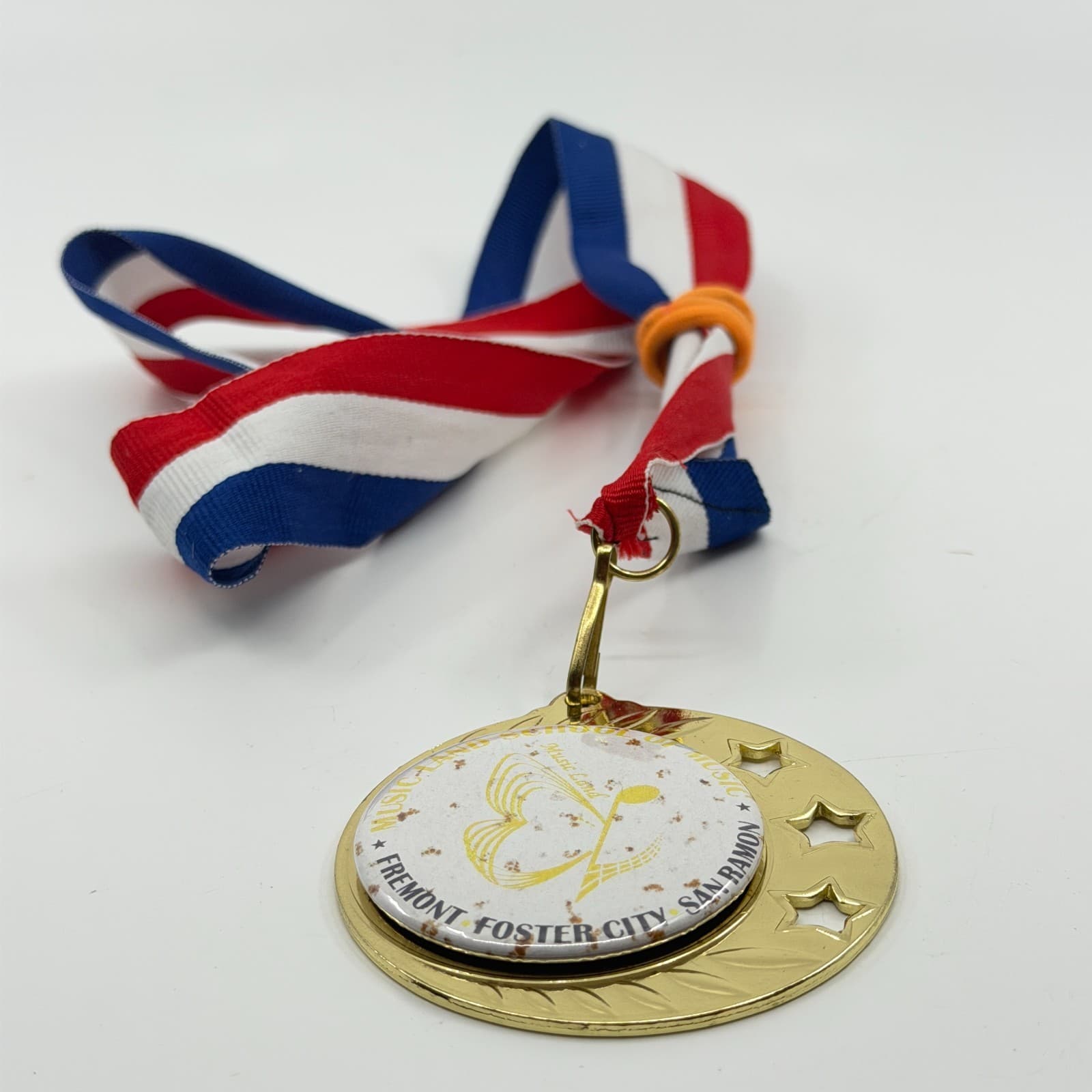 Music Land School of Music Gold Tone Award Medal "FREMONT FOSTER CITY SAN RAMON" - Thumbnail 5