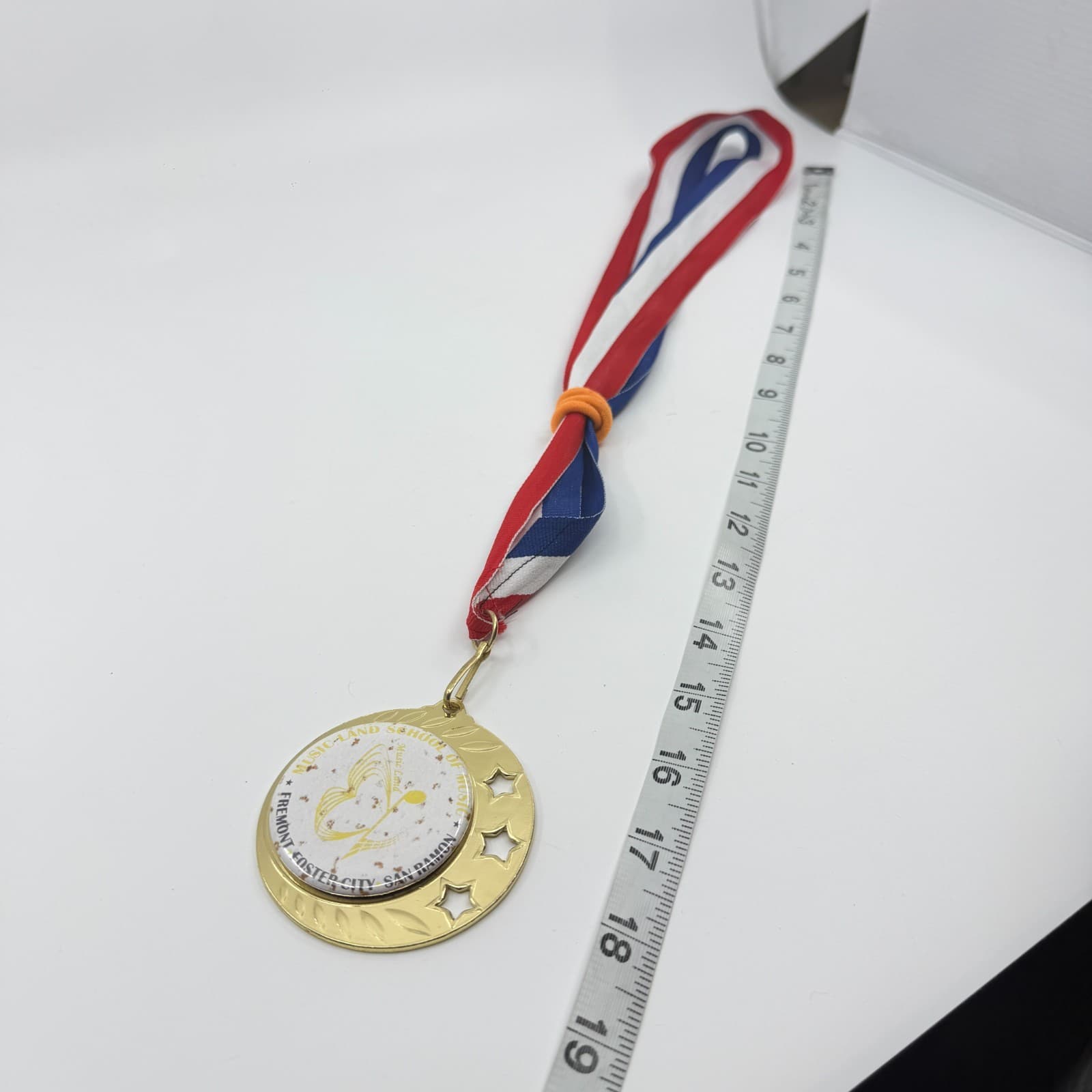 Music Land School of Music Gold Tone Award Medal "FREMONT FOSTER CITY SAN RAMON" - Thumbnail 7